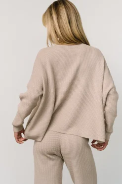 Baltic Born Owen Waffle Sweater Top |