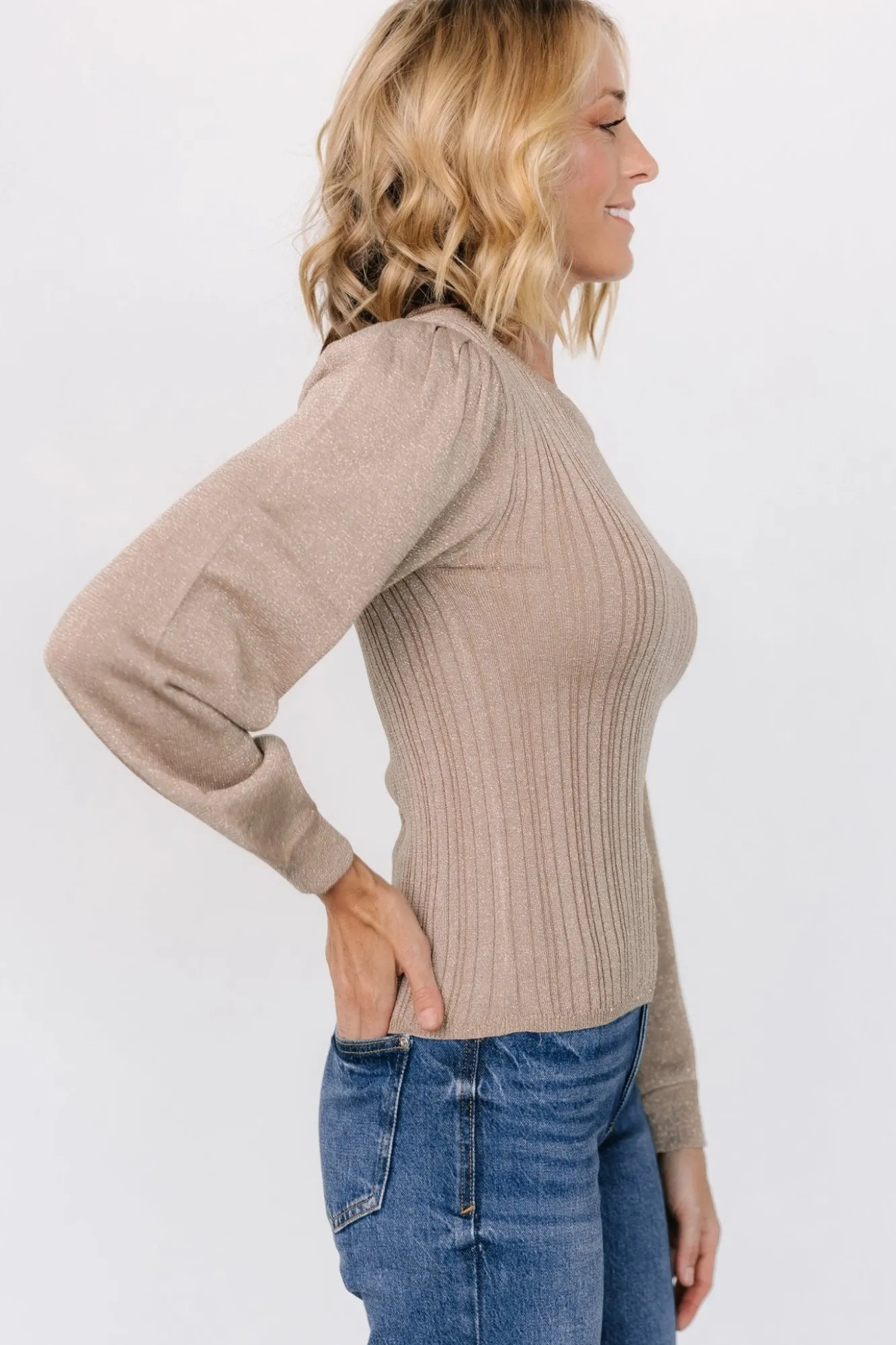 Baltic Born Padma Shimmer Sweater Top |