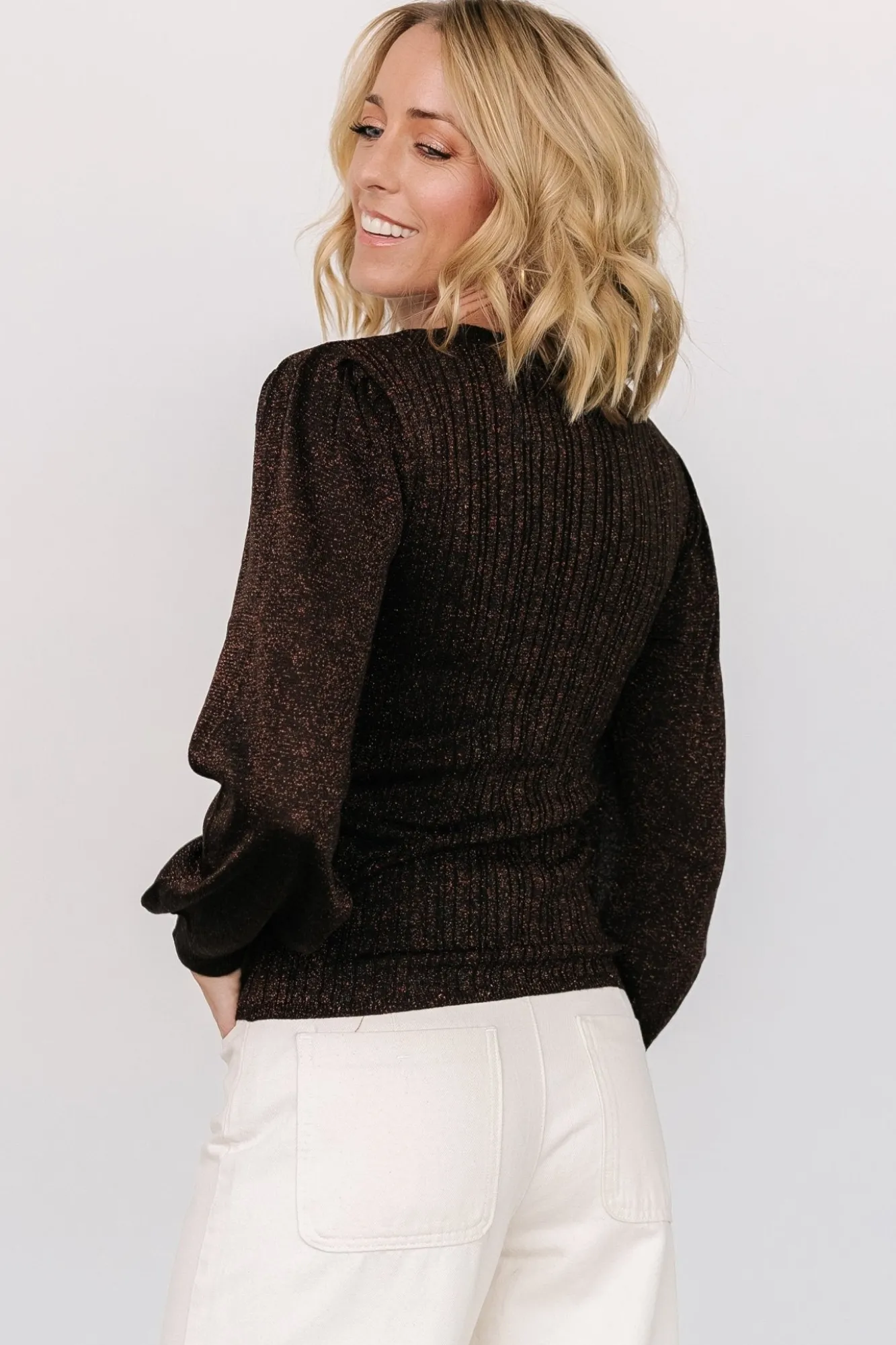Baltic Born Padma Shimmer Sweater Top |