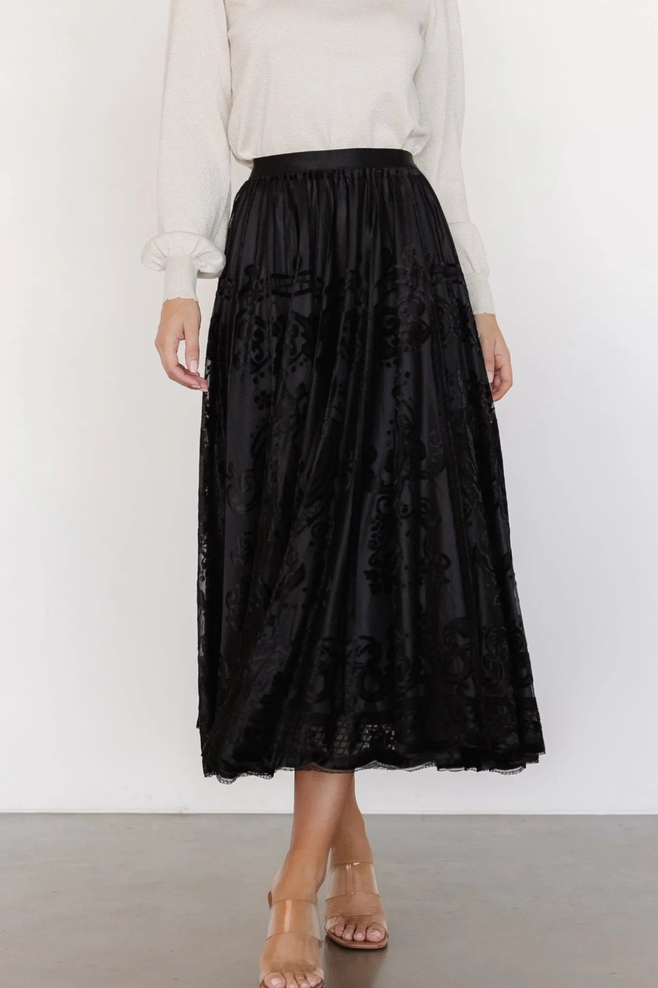 Baltic Born Palini Velvet Skirt |
