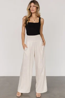 Baltic Born Parvati Smocked Waist Pants |