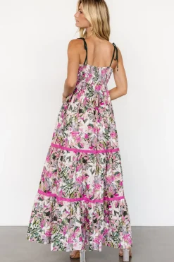 Baltic Born Pierrette Maxi Dress | Pink Multi