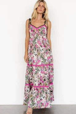 Baltic Born Pierrette Maxi Dress | Pink Multi