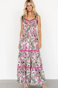 Baltic Born Pierrette Maxi Dress | Pink Multi