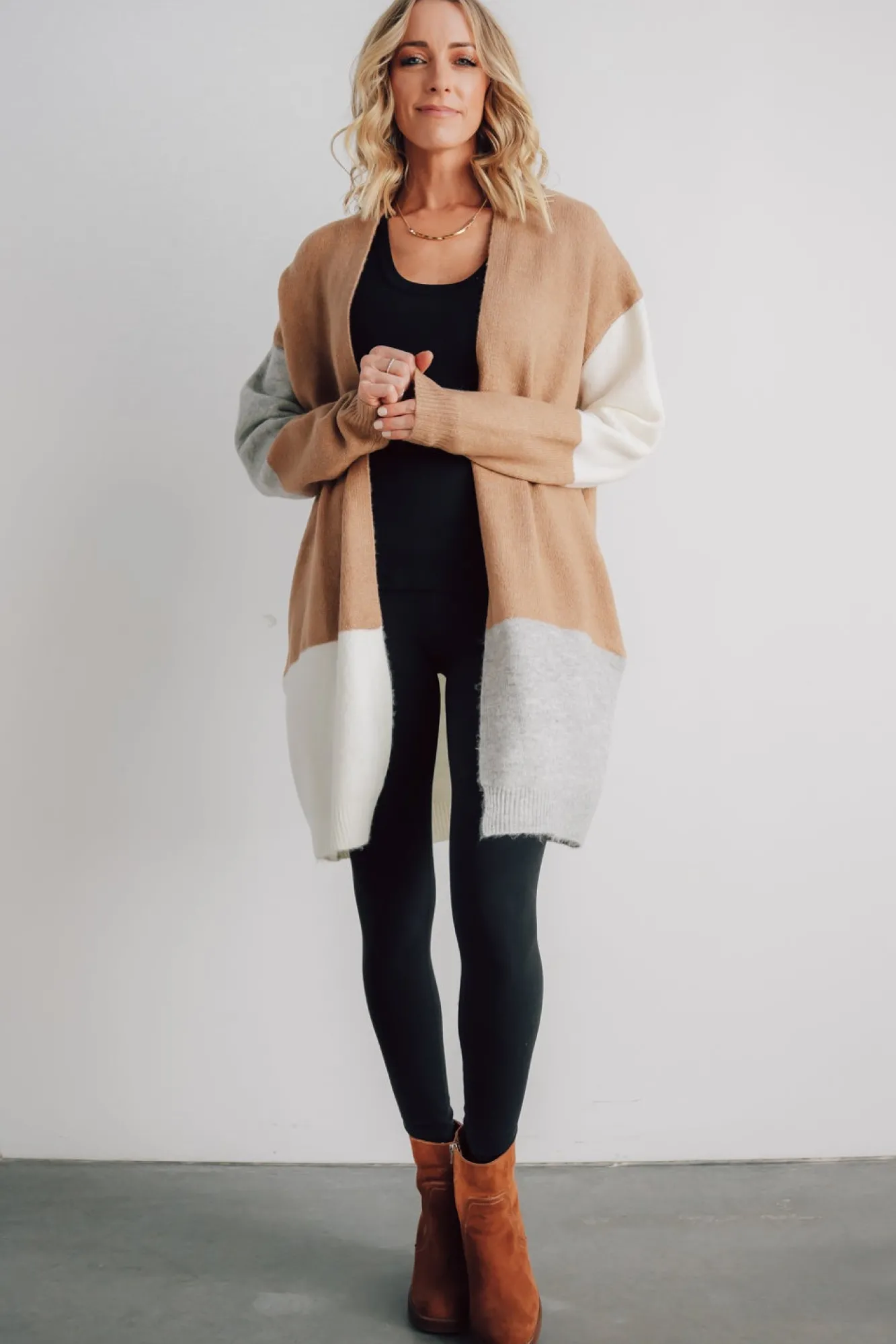 Baltic Born Pierson Color Block Cardigan |