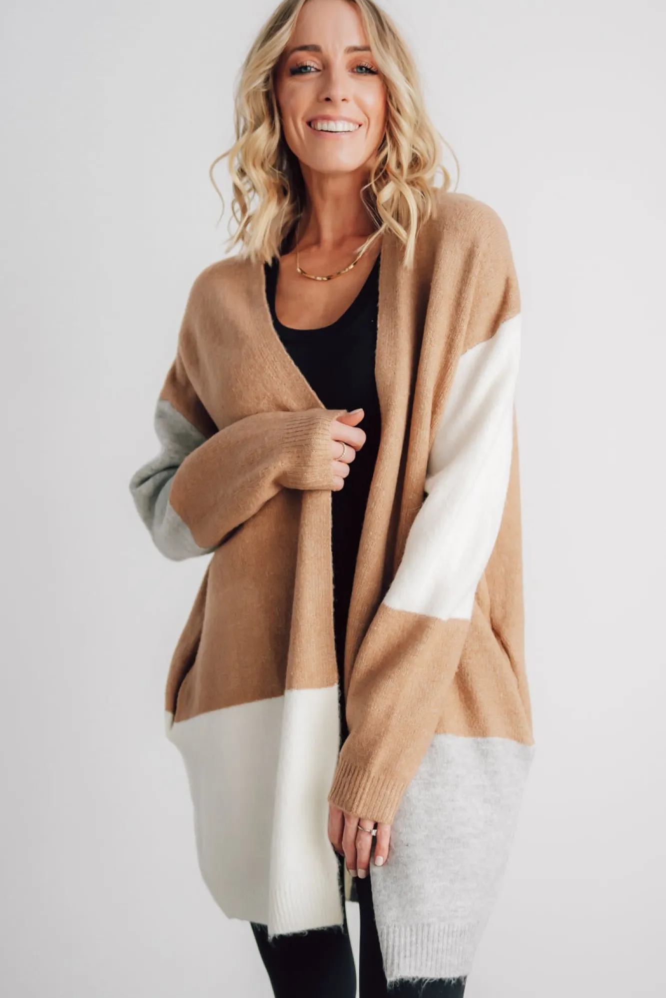 Baltic Born Pierson Color Block Cardigan |