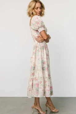 Baltic Born Piper Eyelet Midi Dress | Vintage Floral
