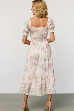Baltic Born Piper Eyelet Midi Dress | Vintage Floral