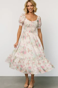 Baltic Born Piper Eyelet Midi Dress | Vintage Floral