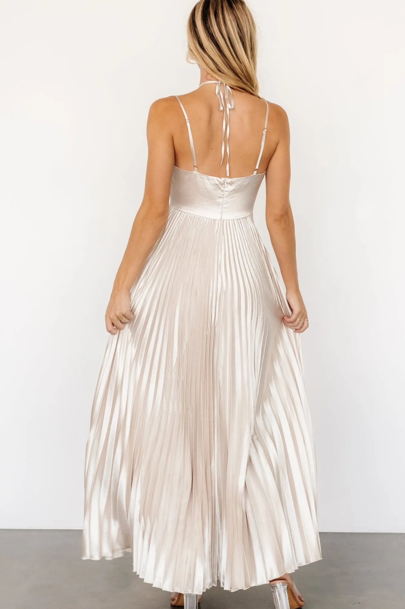 Baltic Born Portia Satin Maxi Dress |