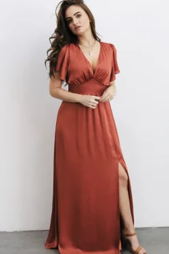 Baltic Born Prague Satin Maxi Dress |