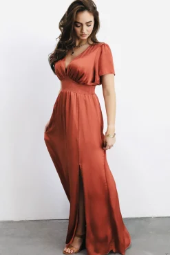 Baltic Born Prague Satin Maxi Dress |
