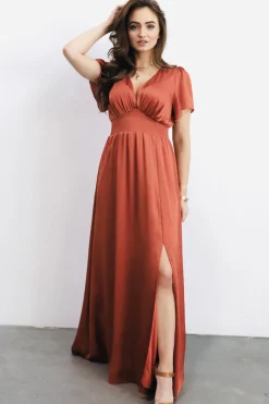 Baltic Born Prague Satin Maxi Dress |