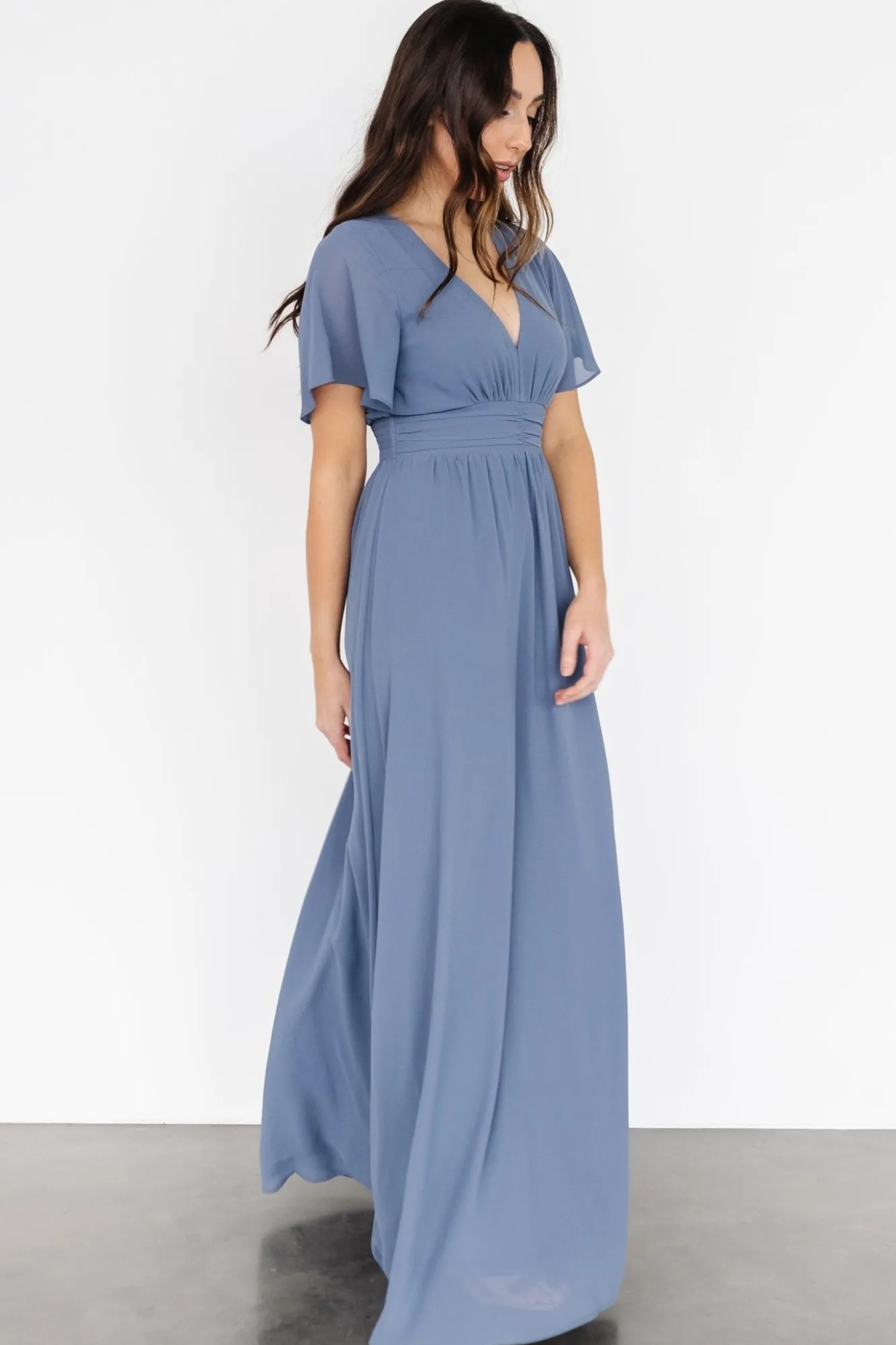 Baltic Born Ramona Maxi Dress | Whisper Blue
