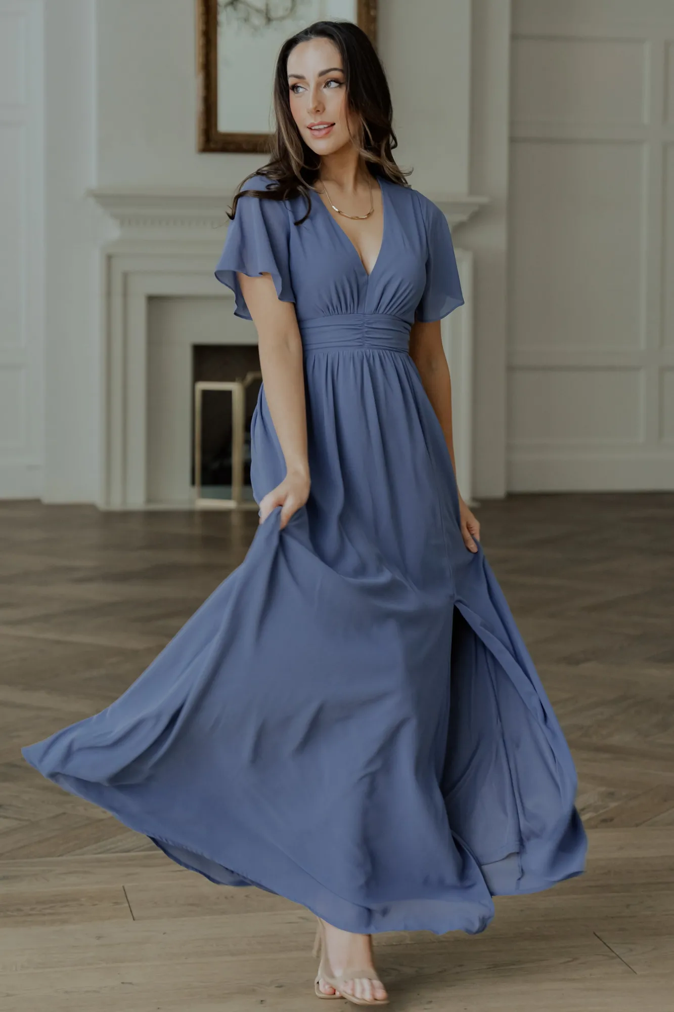 Baltic Born Ramona Maxi Dress | Whisper Blue