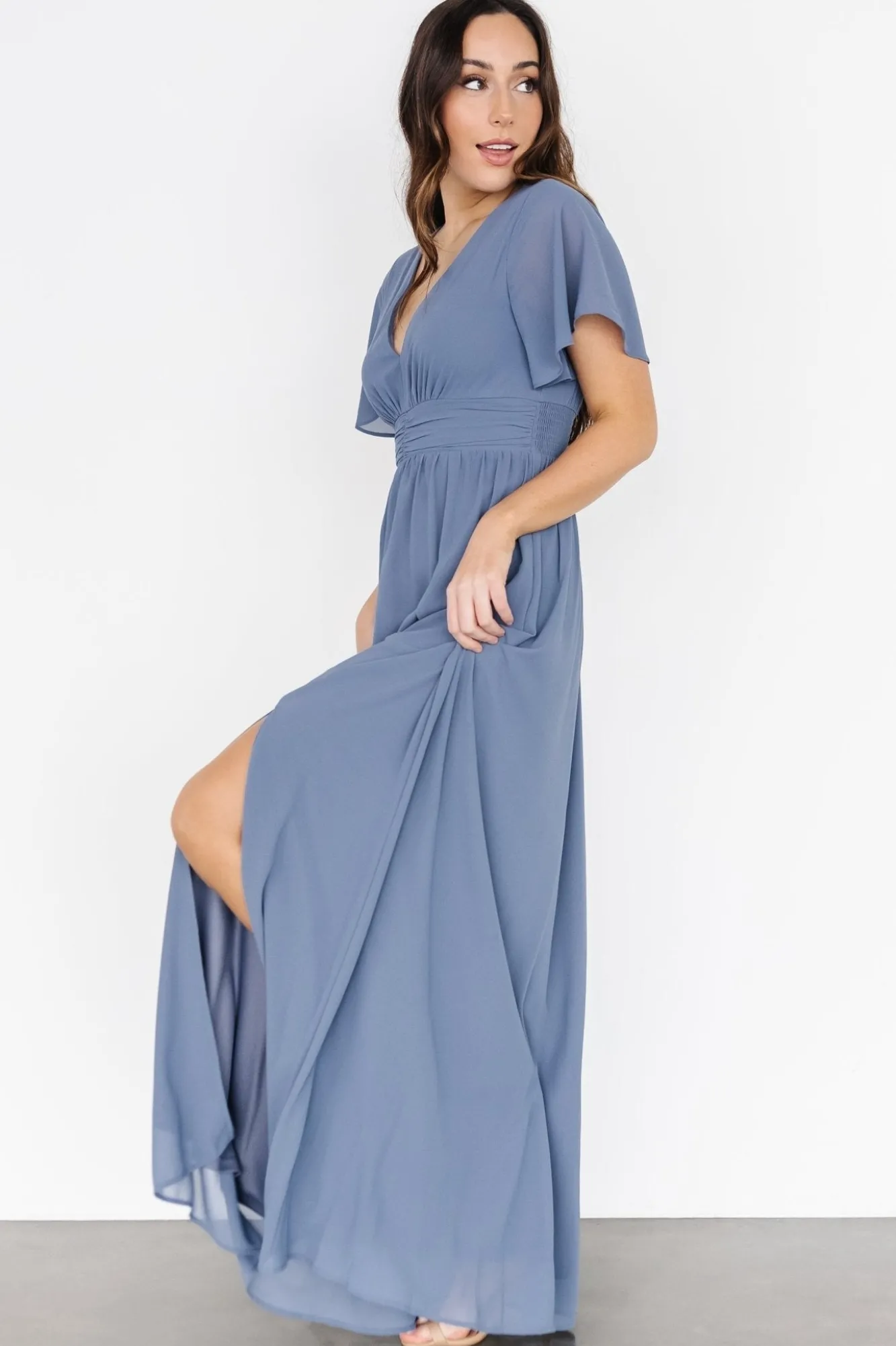Baltic Born Ramona Maxi Dress | Whisper Blue