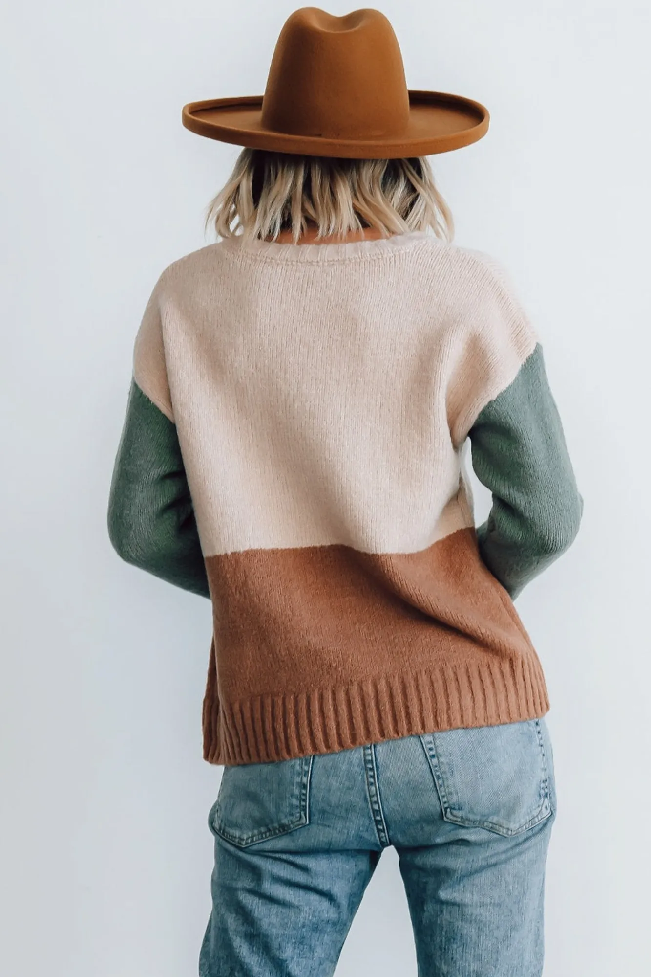 Baltic Born Randi Color Block Sweater |