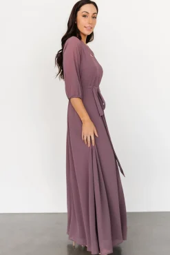 Baltic Born Rebecca Maxi Dress | Vintage Plum