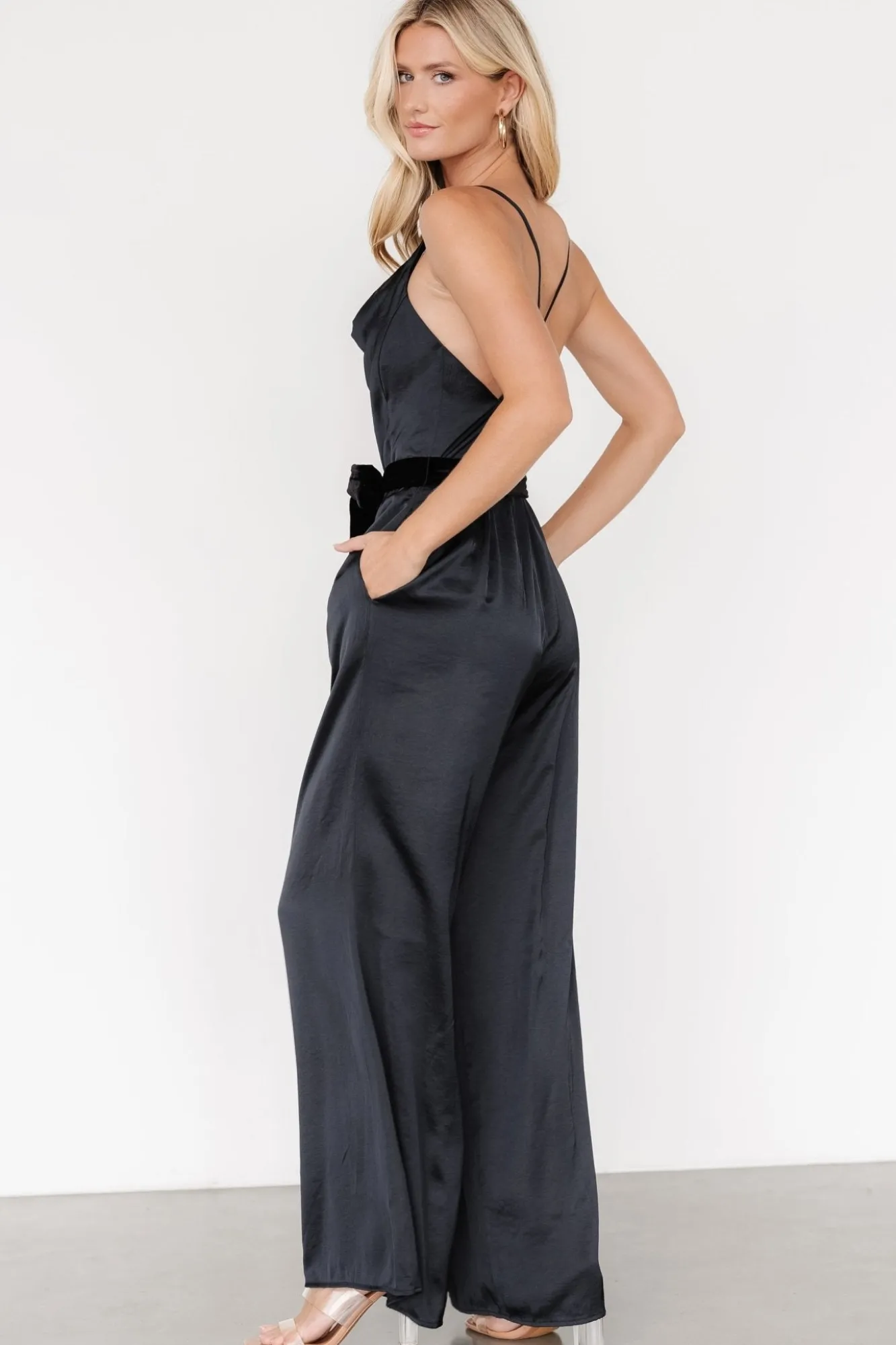 Baltic Born Rebel Satin Jumpsuit |