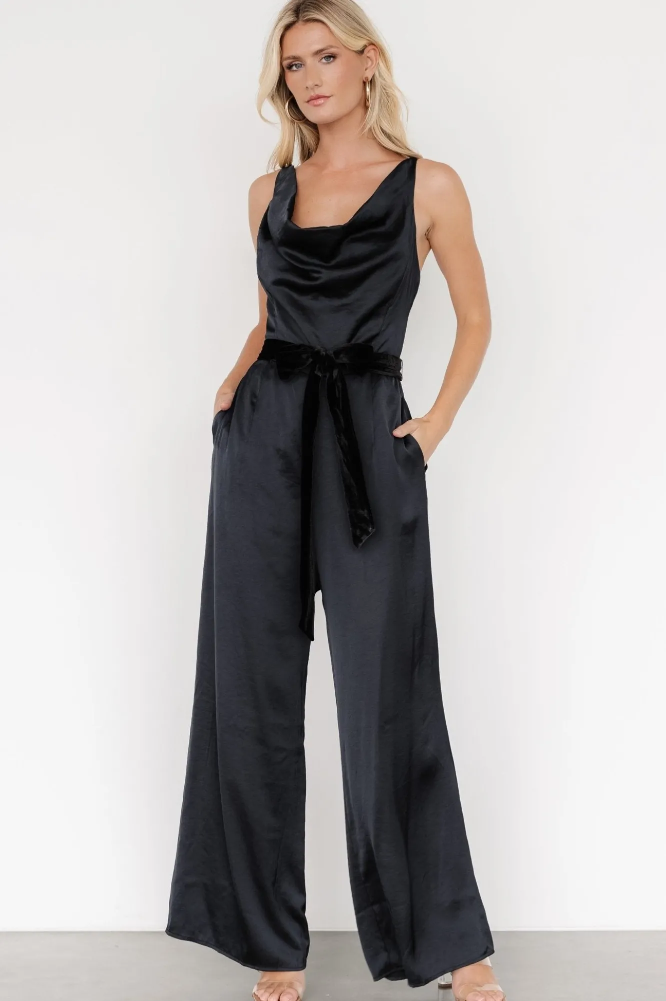 Baltic Born Rebel Satin Jumpsuit |