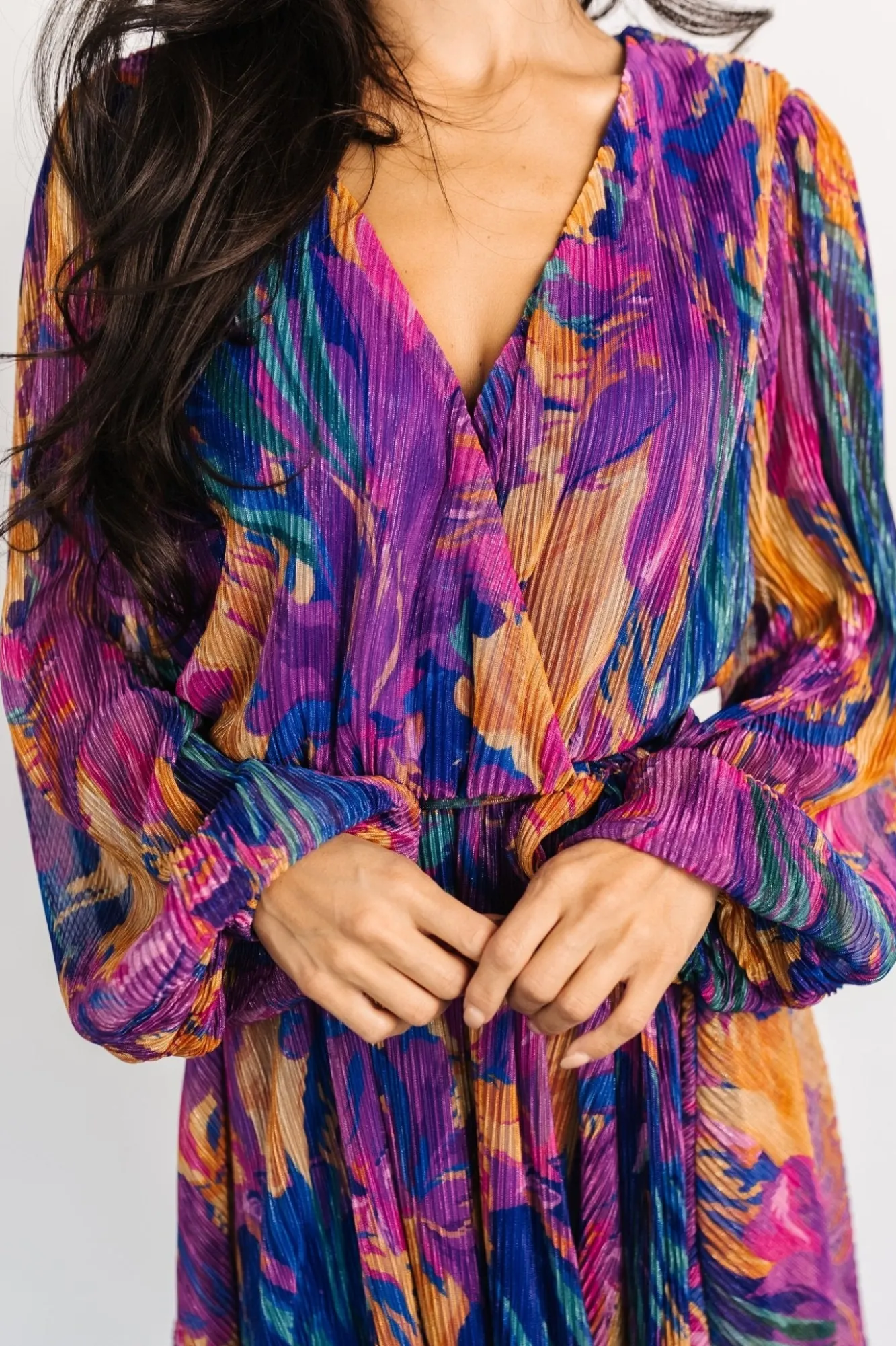 Baltic Born Rev Mini Dress | Blue Multi