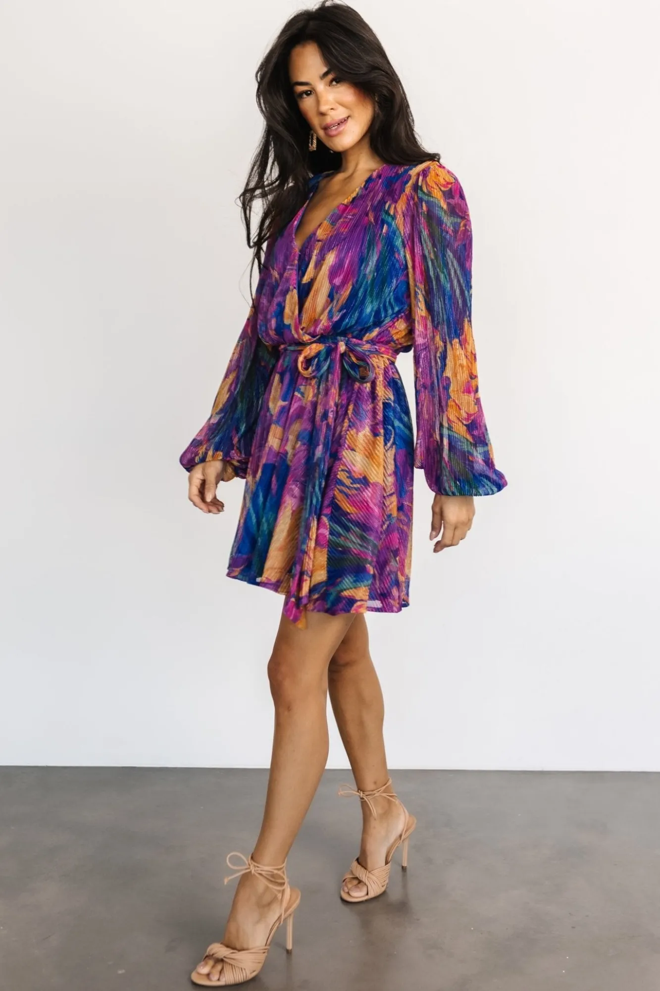 Baltic Born Rev Mini Dress | Blue Multi