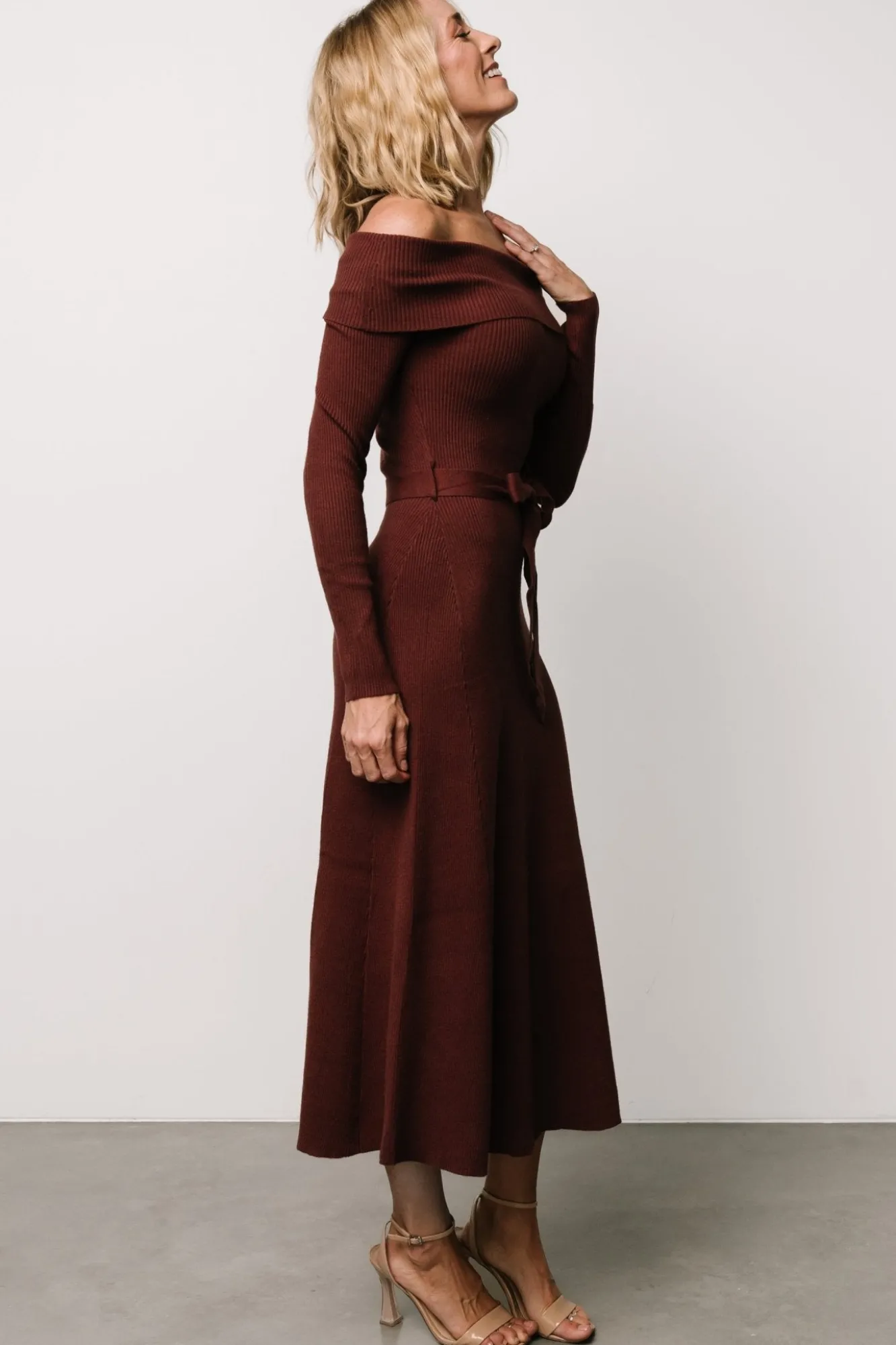 Baltic Born Rheta Off Shoulder Sweater Dress |