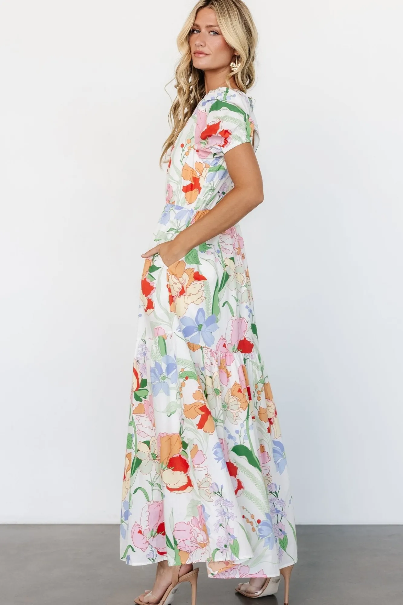 Baltic Born Risette Maxi Dress | Multi Floral