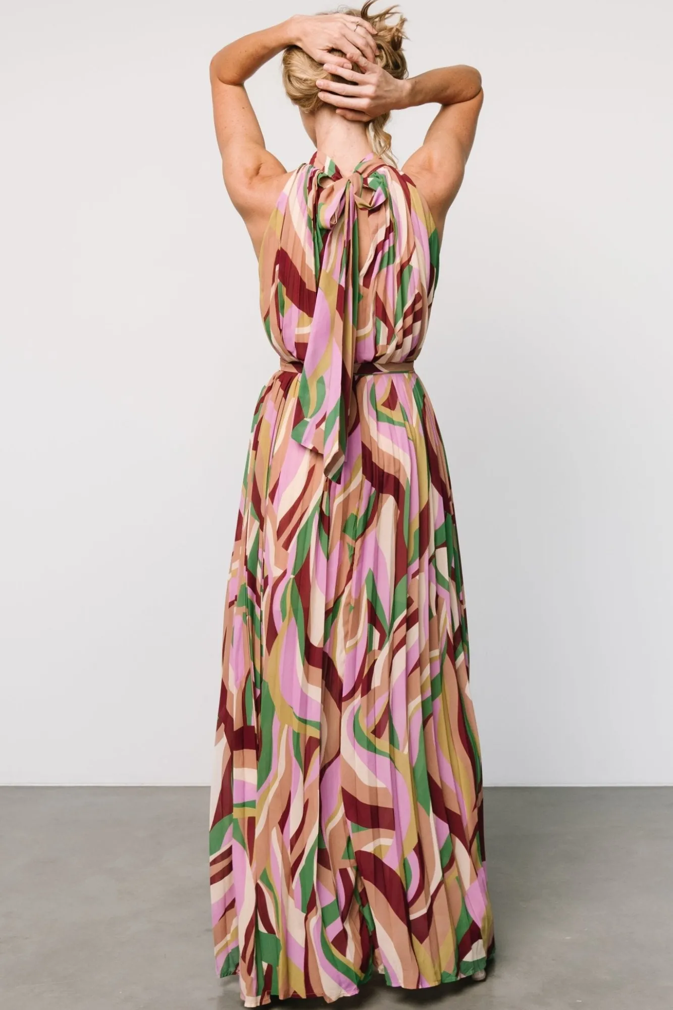 Baltic Born Rita Maxi Dress | Green Multi Print