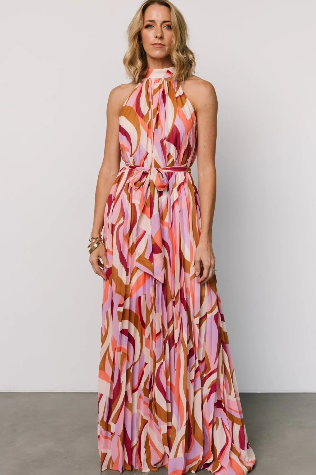 Baltic Born Rita Maxi Dress | Lavender Multi Print