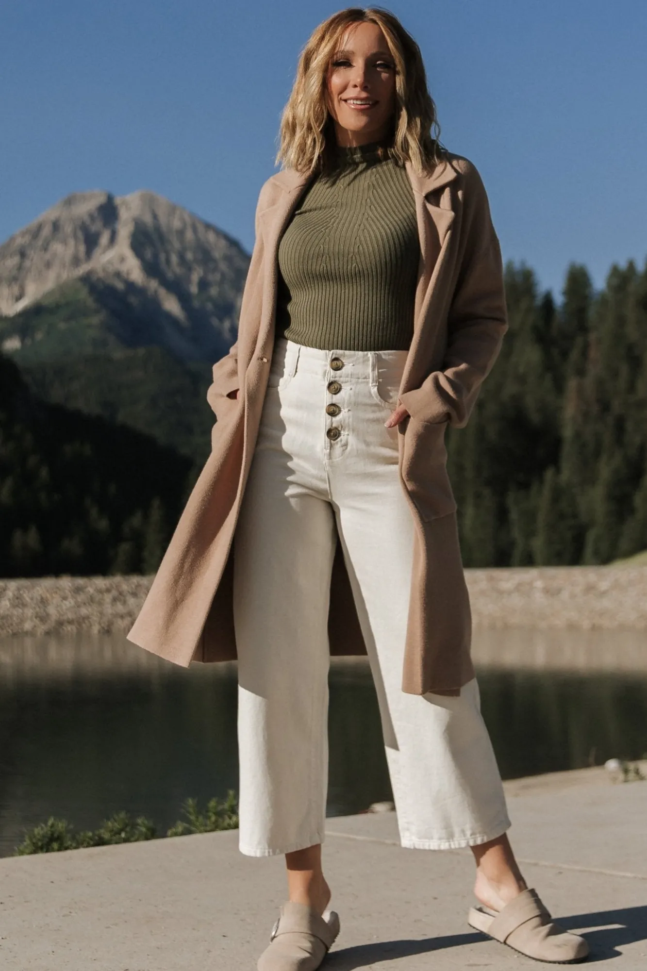 Baltic Born Roland Long Jacket | Light Camel