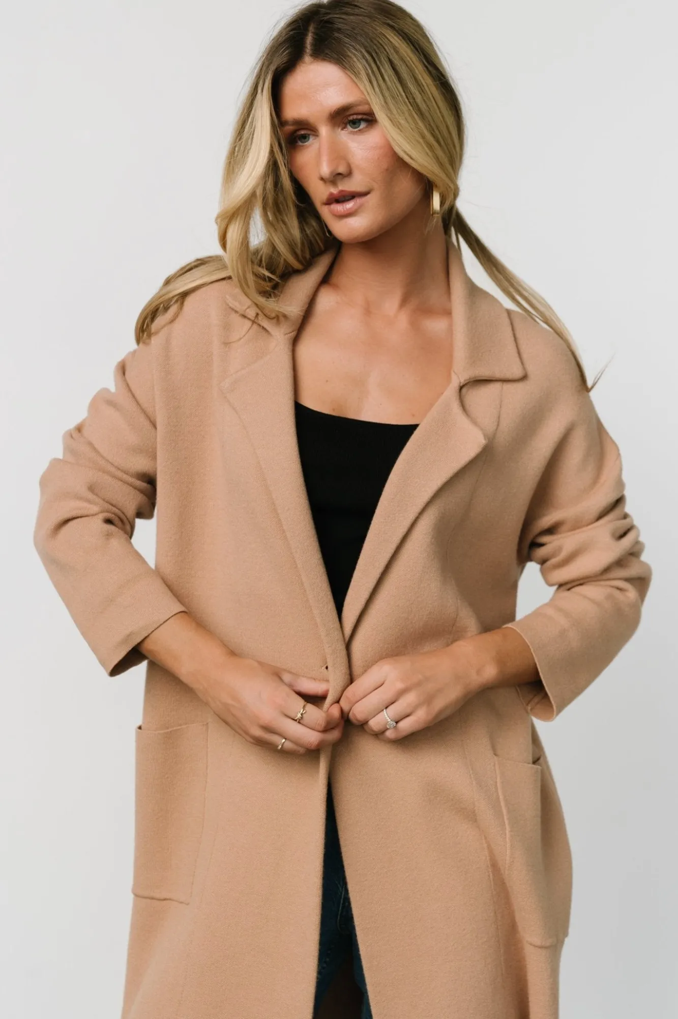 Baltic Born Roland Long Jacket | Light Camel