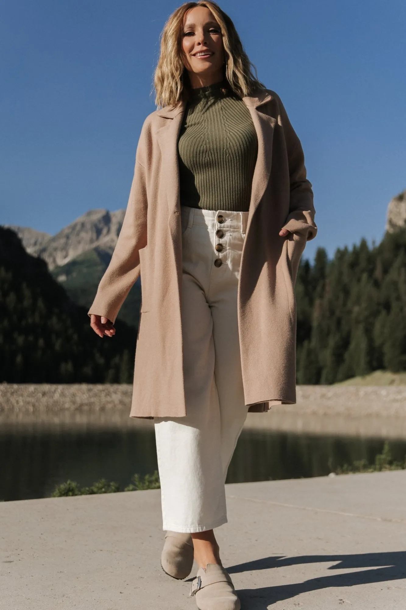 Baltic Born Roland Long Jacket | Light Camel