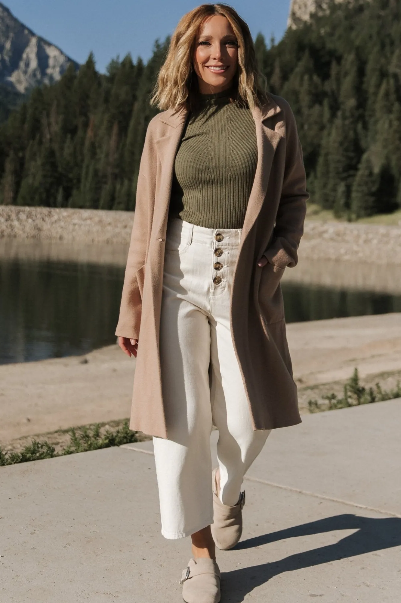 Baltic Born Roland Long Jacket | Light Camel