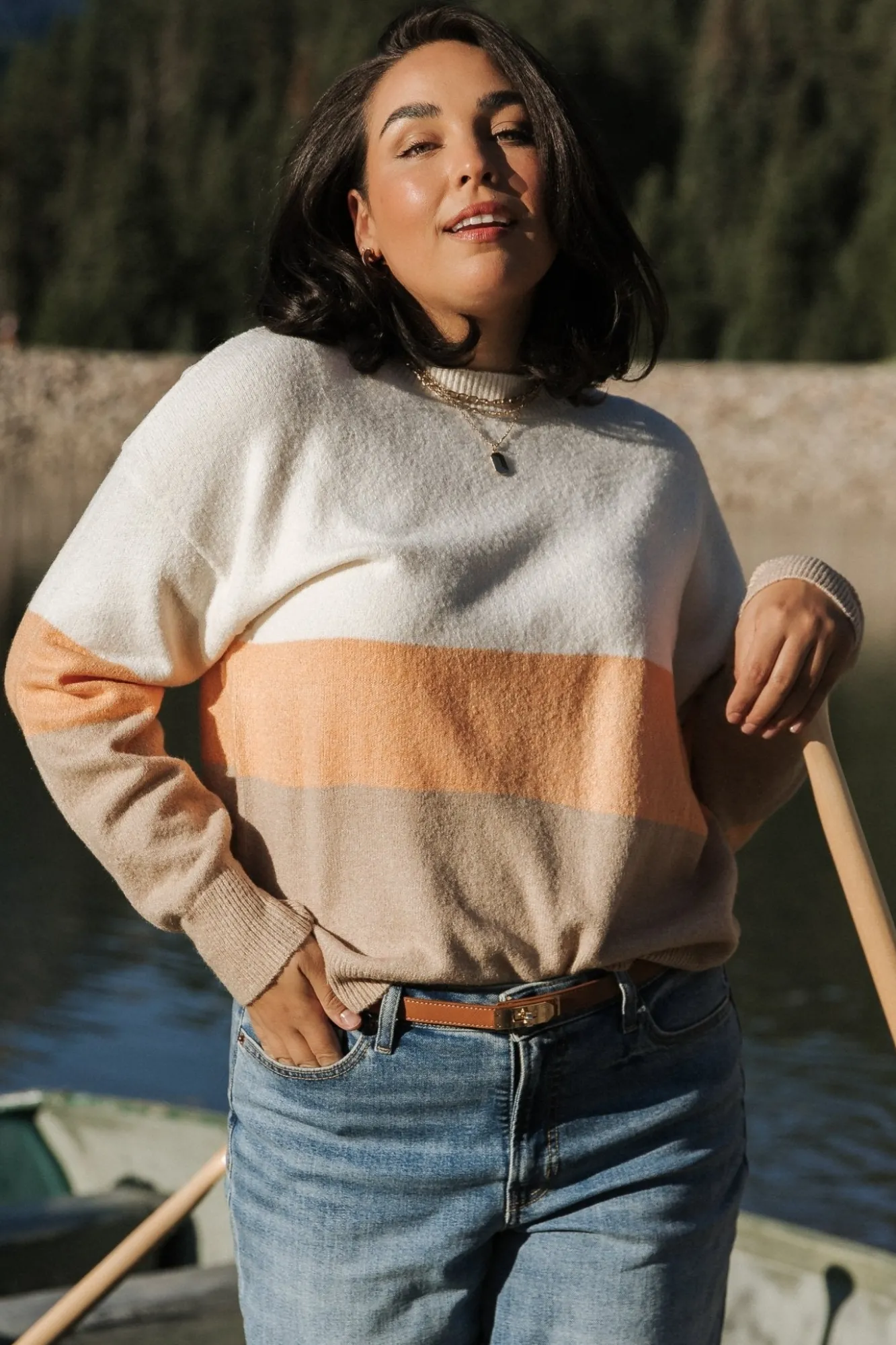 Baltic Born Rooney Sweater | Cream + Oatmeal