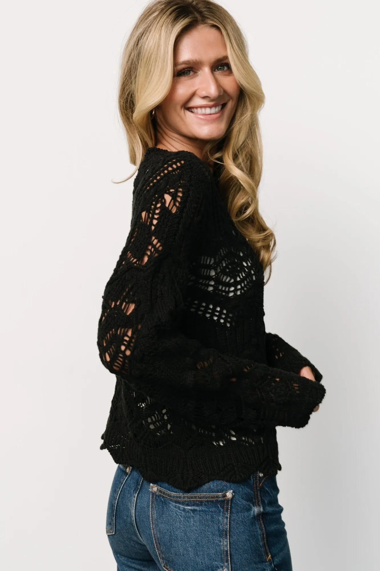 Baltic Born Roseburg Knit Sweater Top |