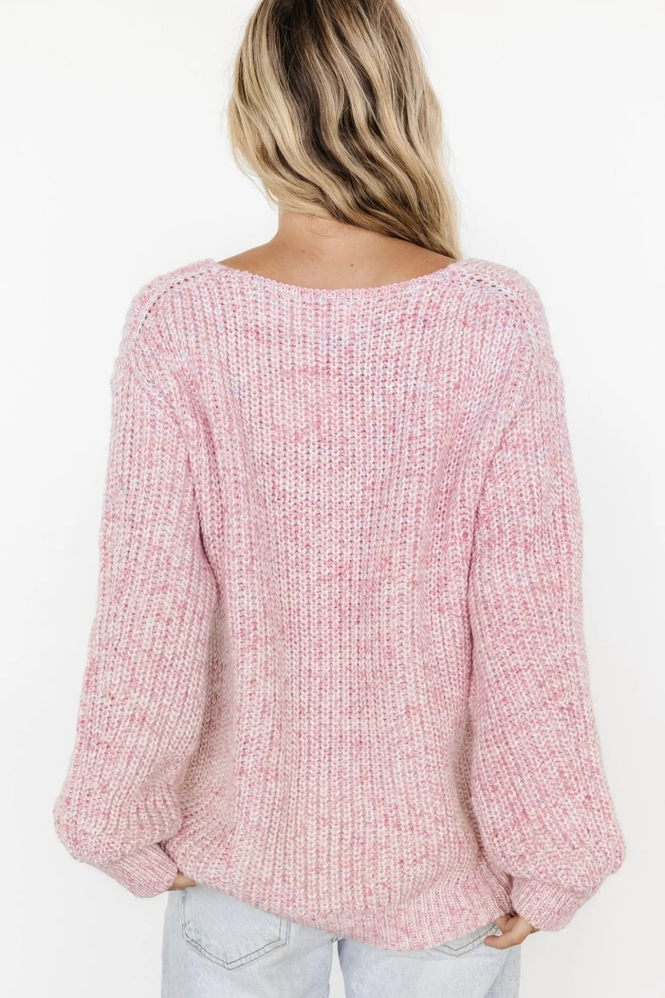 Baltic Born Rosie Knit Sweater | Soft Pink