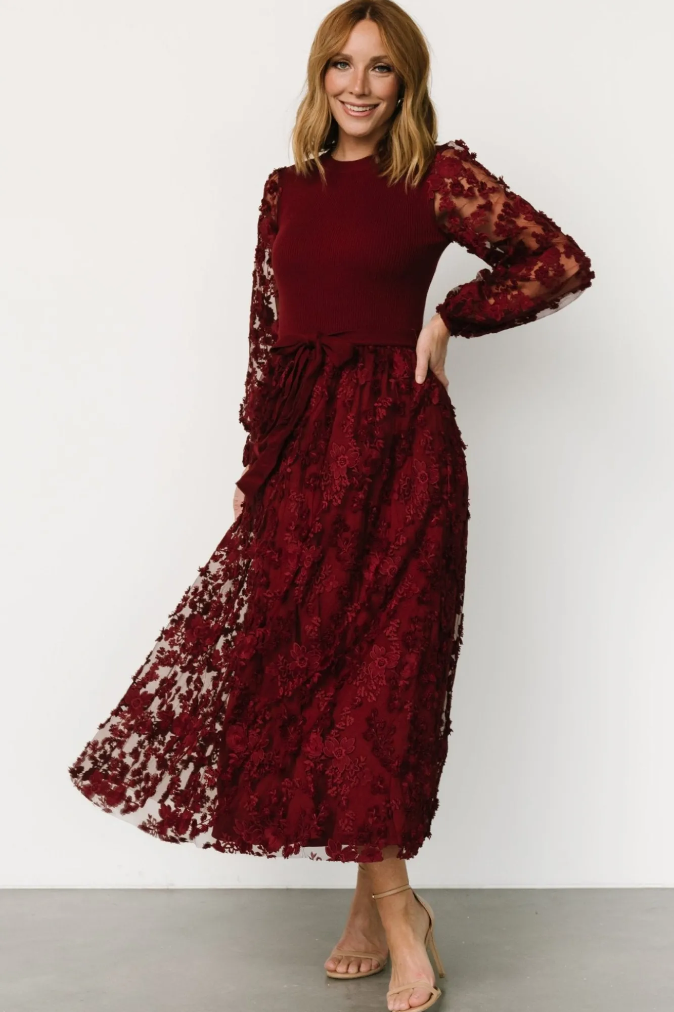 Baltic Born Roslyn Embroidered Dress |