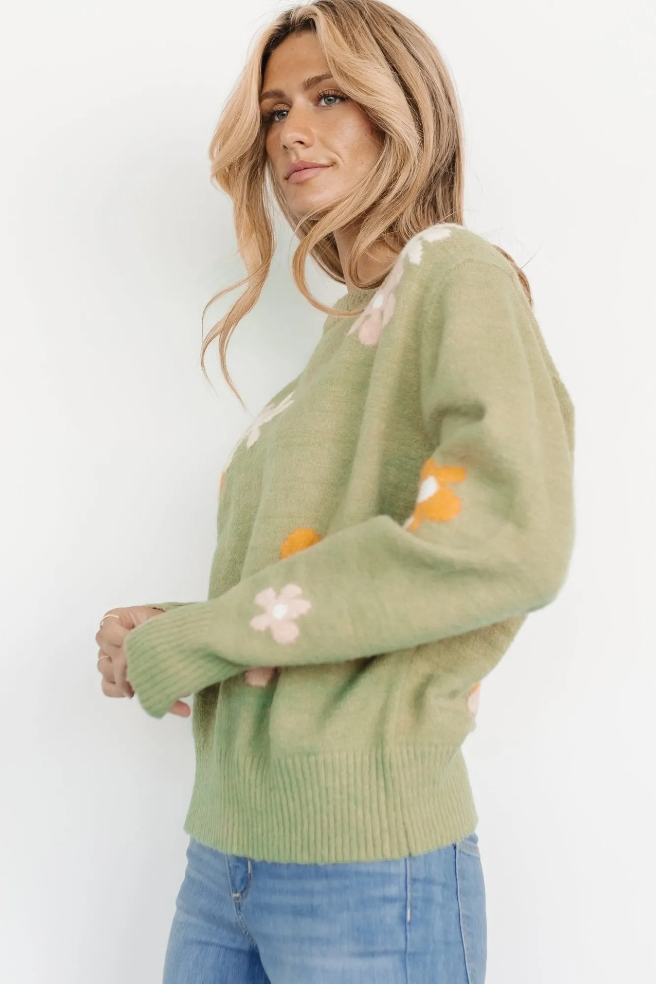 Baltic Born Roxy Sweater | Sage Flower