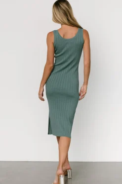 Baltic Born Rue Ribbed Midi Dress |