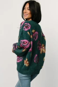Baltic Born Ryder Sweater | Jade Multi Floral