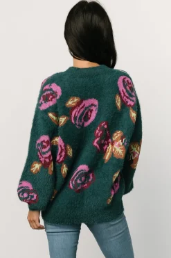 Baltic Born Ryder Sweater | Jade Multi Floral