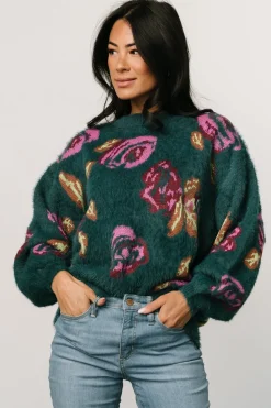 Baltic Born Ryder Sweater | Jade Multi Floral