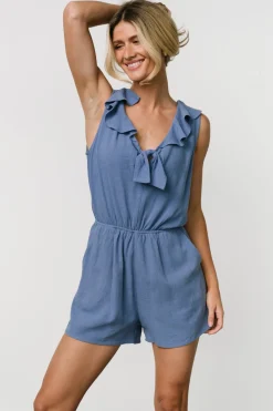Baltic Born Salem Front Tie Romper |