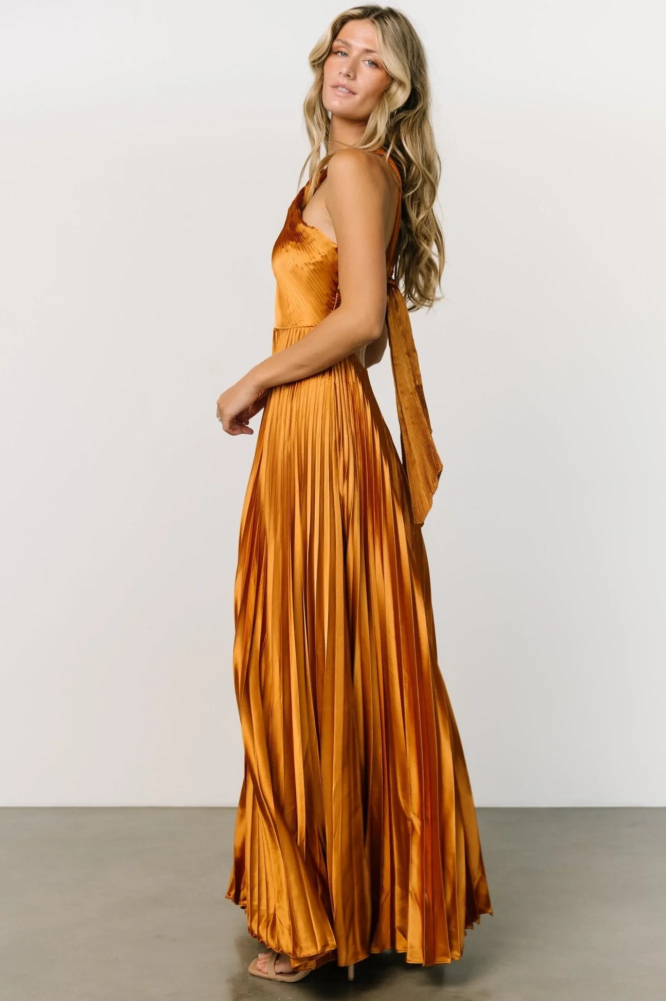 Baltic Born Sandra Pleated Maxi Dress |