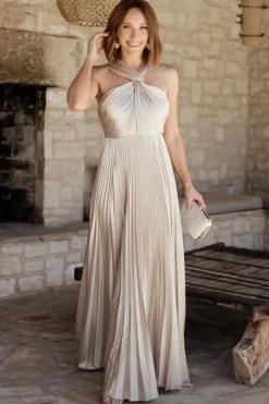 Baltic Born Sandra Pleated Maxi Dress |