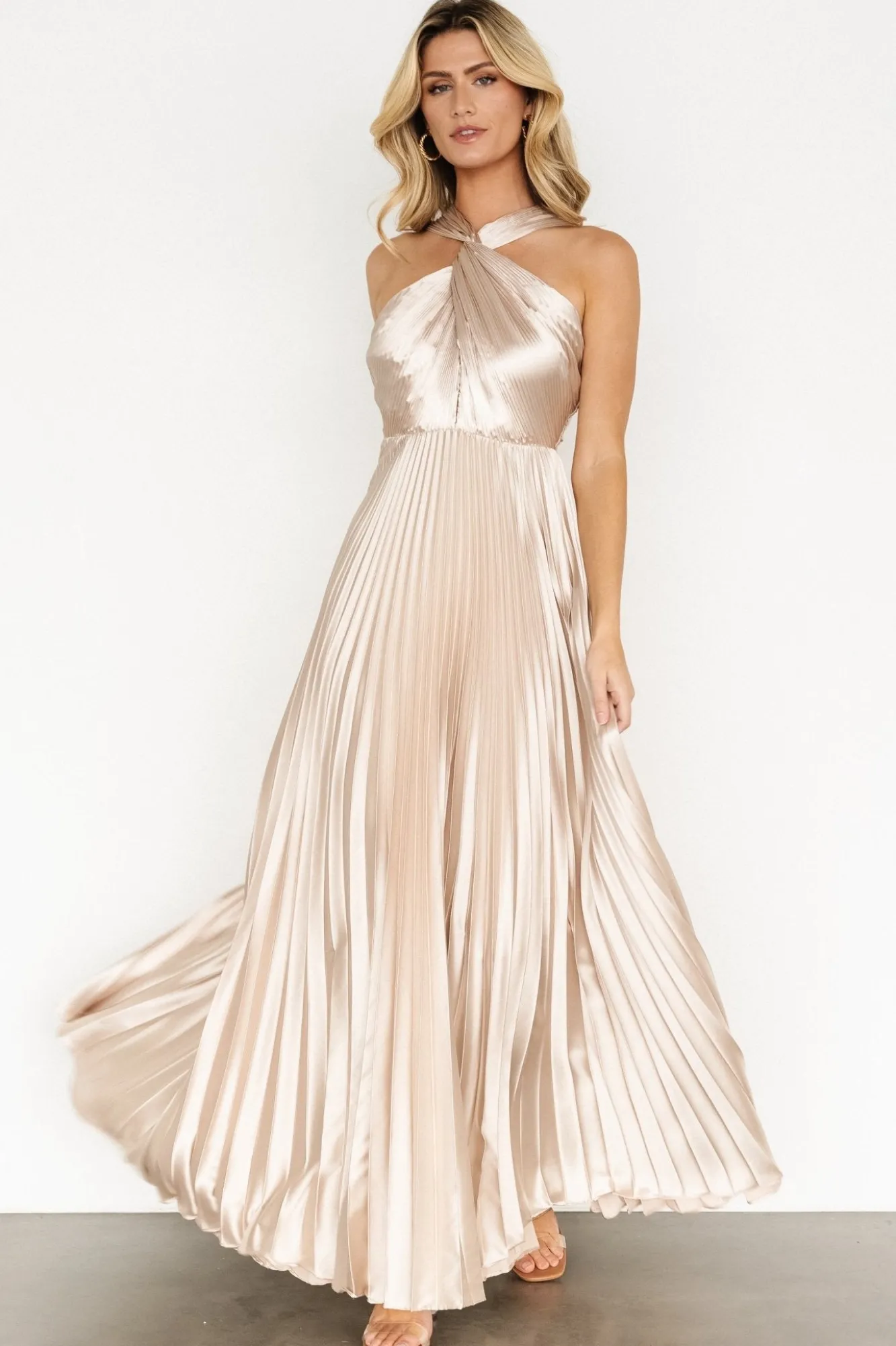 Baltic Born Sandra Pleated Maxi Dress |