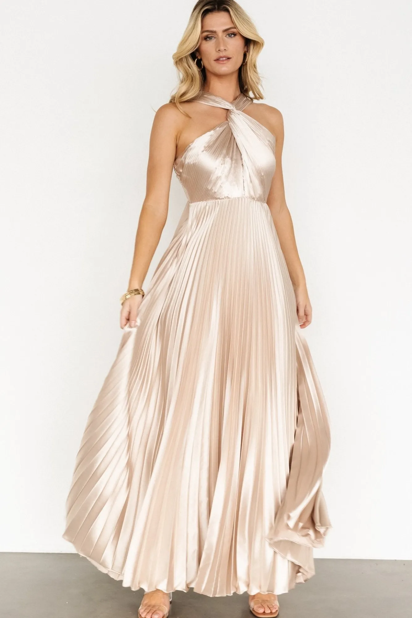 Baltic Born Sandra Pleated Maxi Dress |