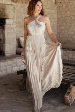 Baltic Born Sandra Pleated Maxi Dress |