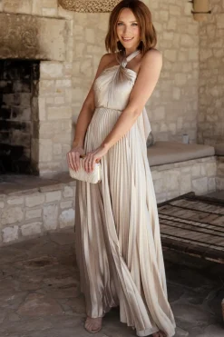 Baltic Born Sandra Pleated Maxi Dress |